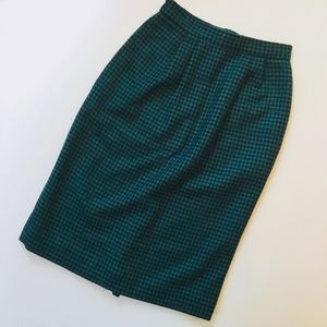 Vintage midi pencil skirt